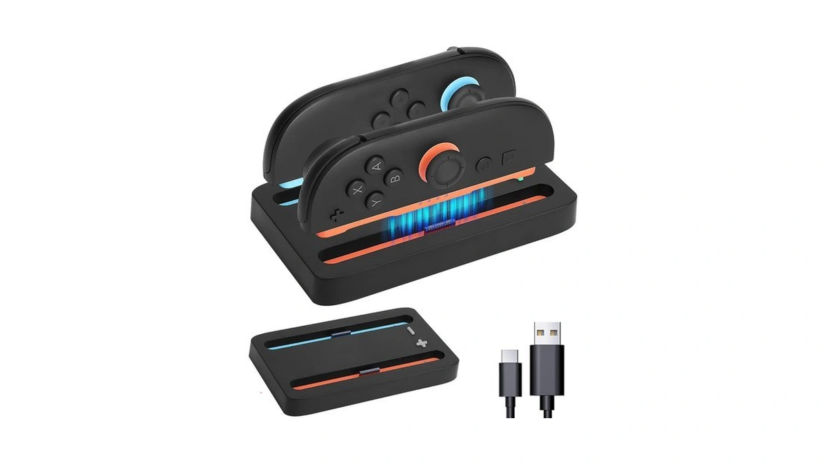 Cbdywvr Charging Dock For Nintendos Switch 2,switch 2 Joycons Dock