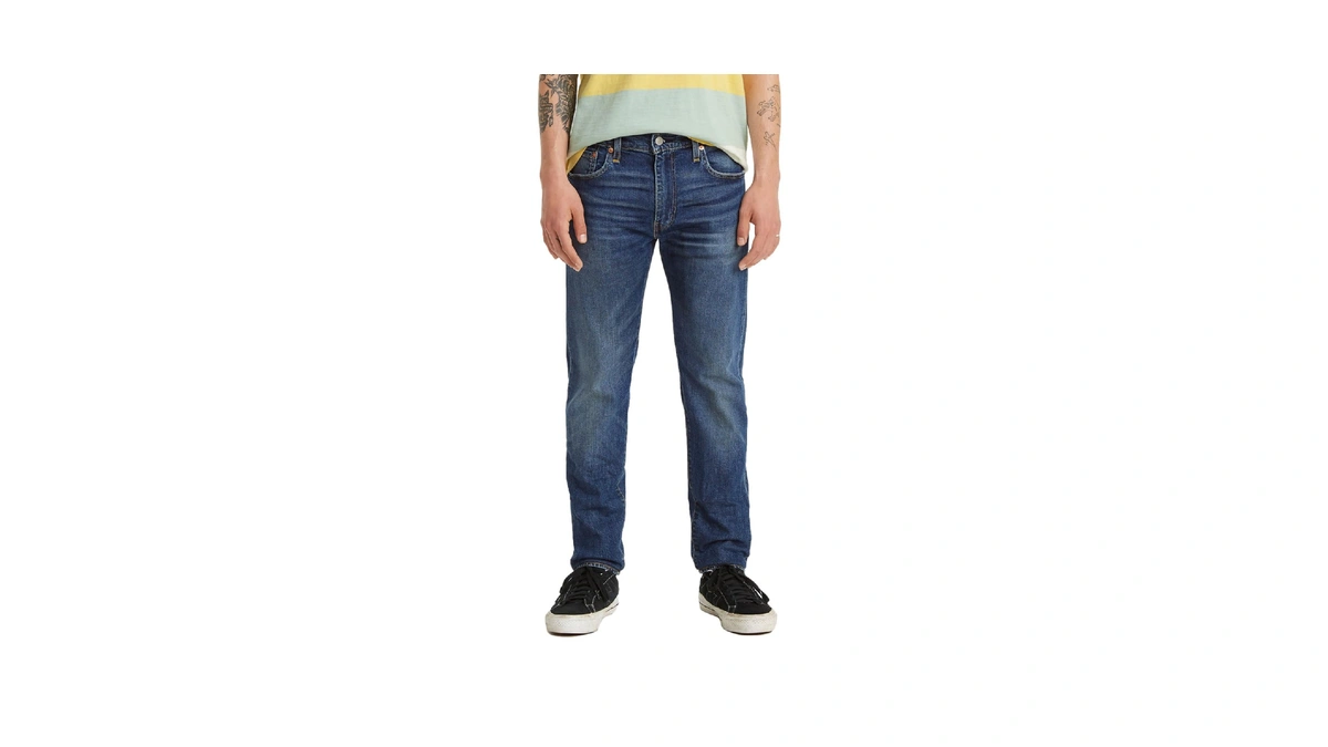 Levi Men Slim Taper Fit Jeans Red Haze