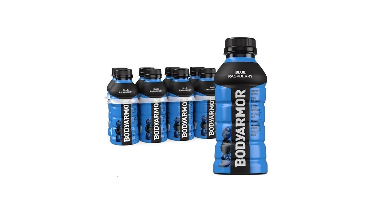 Bodyarmor Sports Drink, Blue Raspberry Electrolyte Drink, 12 Oz (8