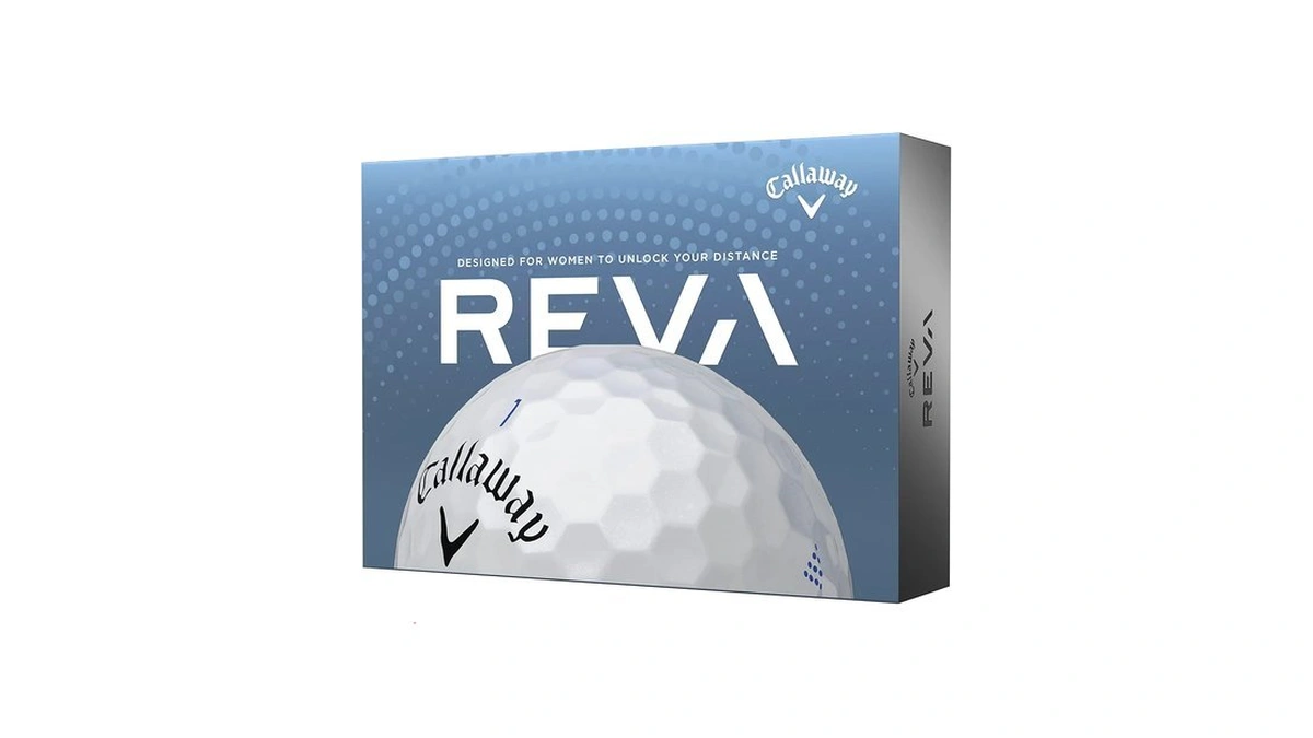 Callaway Reva Golf Balls (one Dozen) (2023 Version, White)