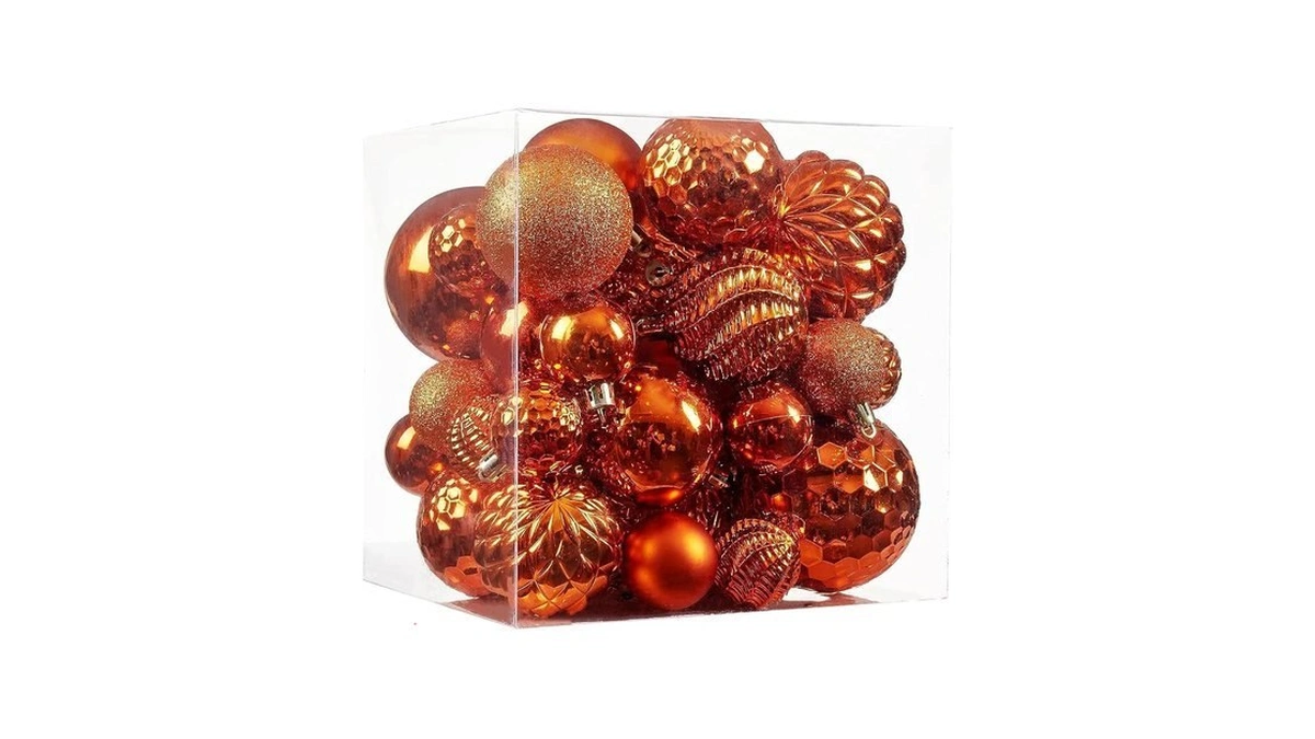 Christmas Balls Ornaments -36pcs Shatterproof Christmas Tree Decorations With Hanging