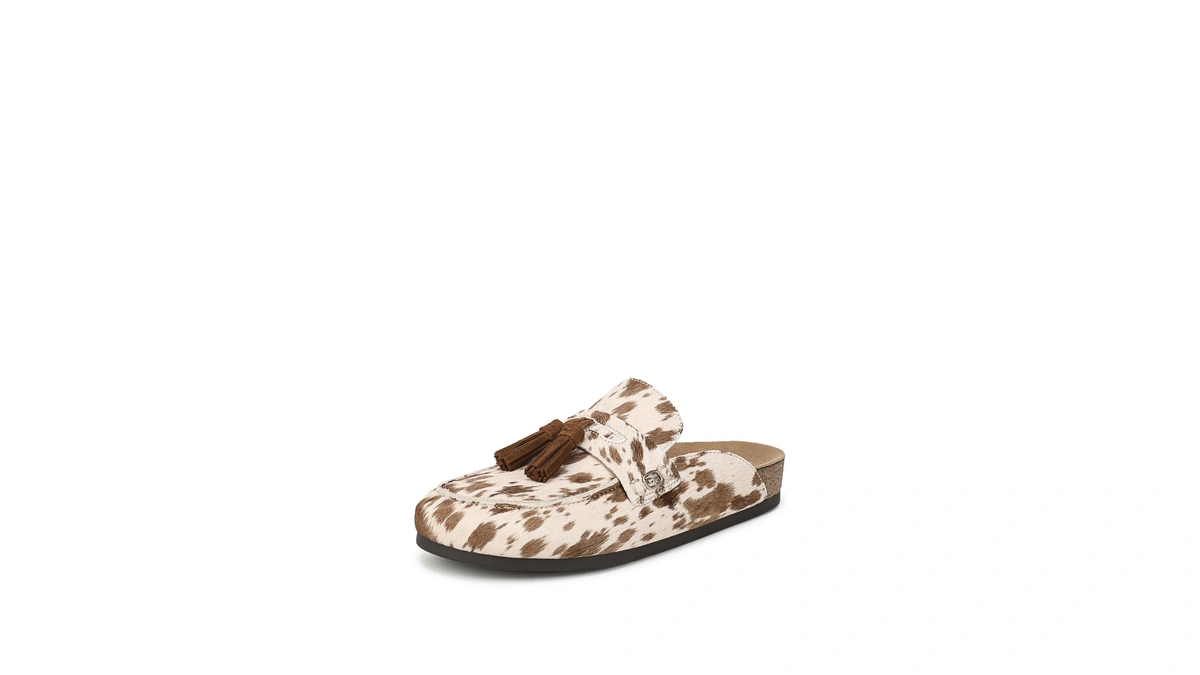 Sam Edelman Women's Astrid Mule, Taupe Ivory, 7.5 Medium