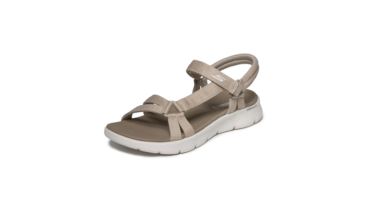 Skechers Performance Women's Go Walk Flex Sandal - Sublime,taupe, 6