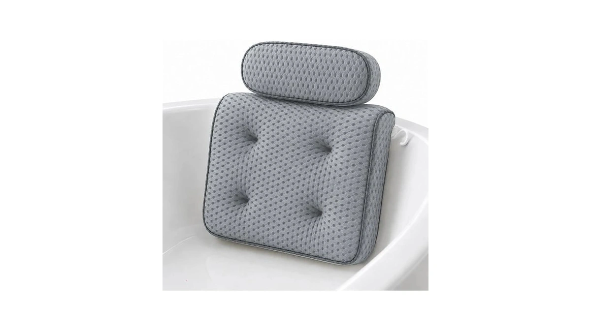Zyrah Bath Pillows For Tub, Spa Bath Pillow With 72