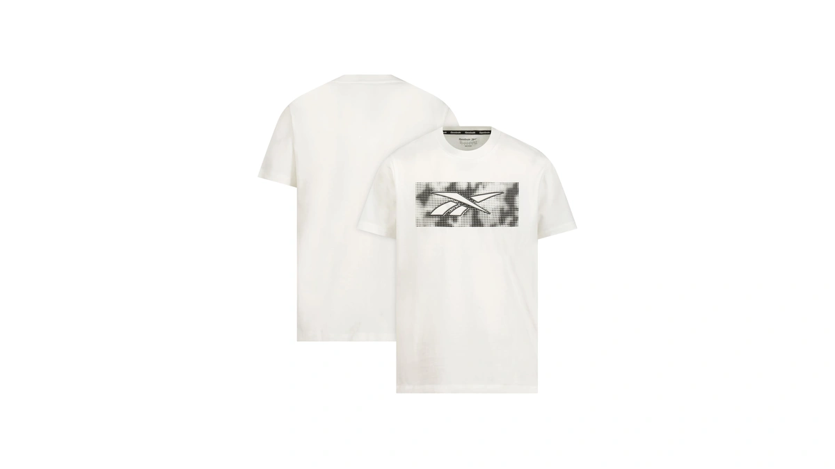 Reebok Boys Id Logo Tee T-shirt, Chalk, 5