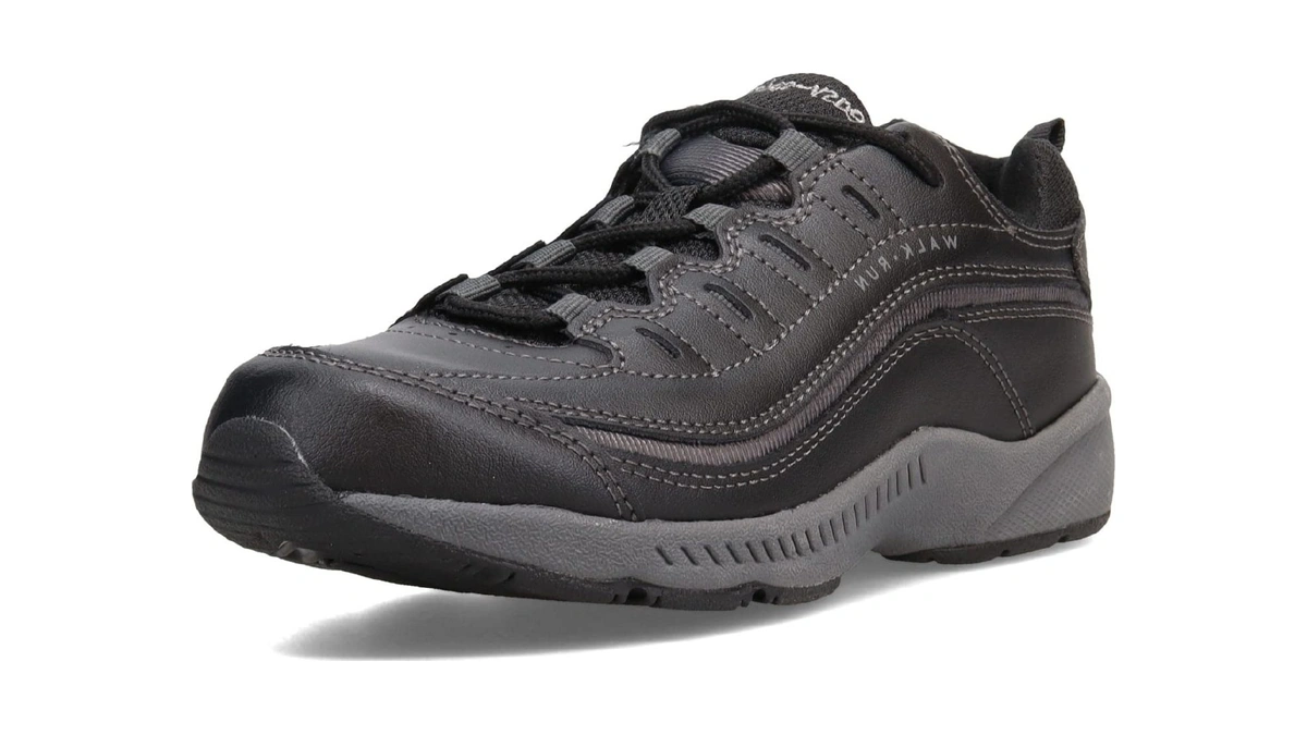 Easy Spirit Romy Black Leather 6.5 N (aa)