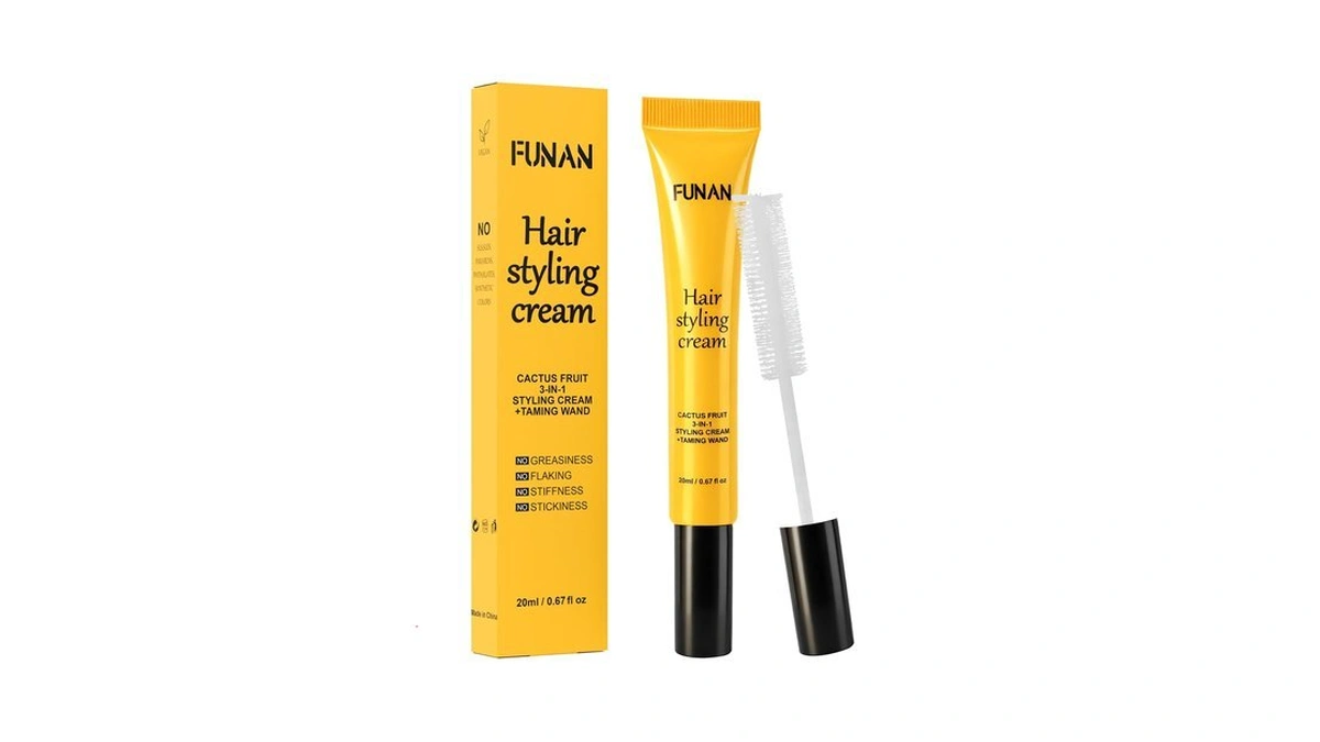 Pasarose Hair Styling Cream 1 Pack, Cactus Fruit 3-in-1 Styling