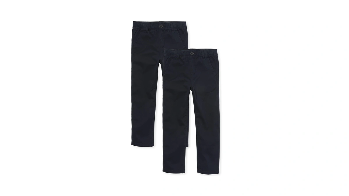 The Children's Place Boys Pull On Chino Pants, New Navy,
