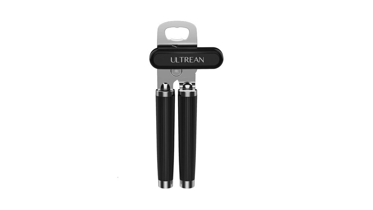 Ultrean Manual Can Opener Bottle Opener, Heavy Duty Stainless Steel