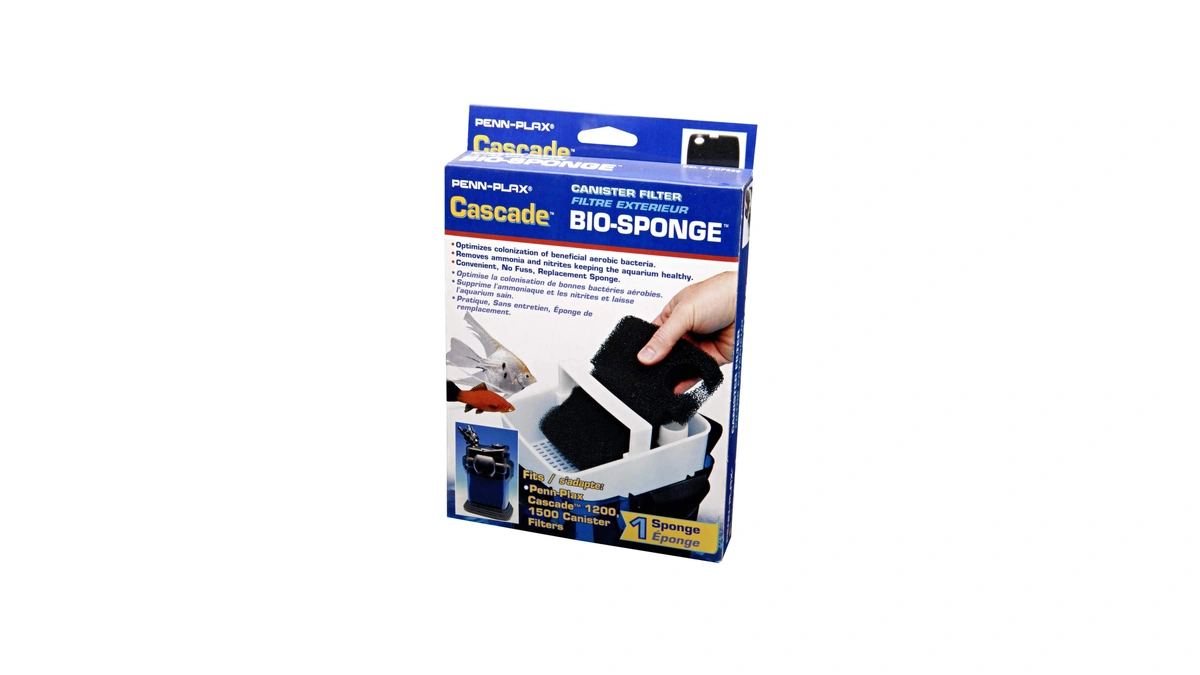 Penn-plax Cascade 1200/1500 Gph Canister Filter Aquarium Bio Sponge Replacement;