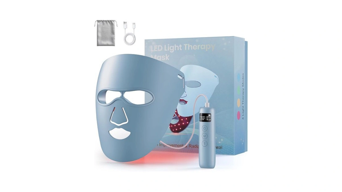 Red Light Therapy Mask For Face, Portable Led Face Mask,