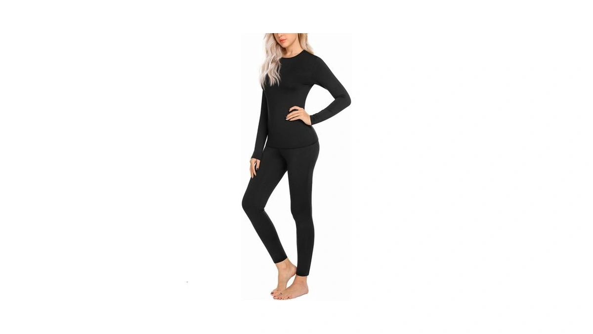 Ekouaer Thermal Underwear For Women Long John...
