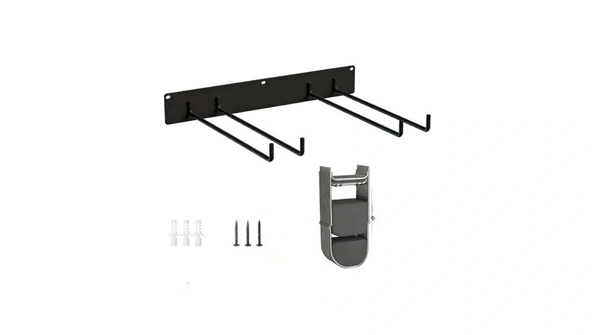 Chaywillow Heavy-duty Wall Mount Storage Rack For Garage Tools