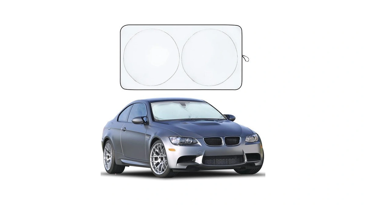Econour Car Windshield Sun Shade, Front Window Sun Blocker For
