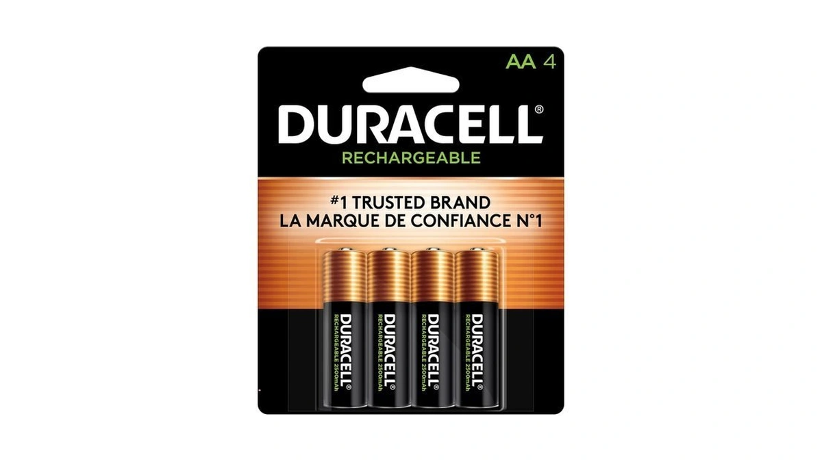 Duracell Staycharged Aa Rechargeable Batteries, 4 Count, Pack Of 24