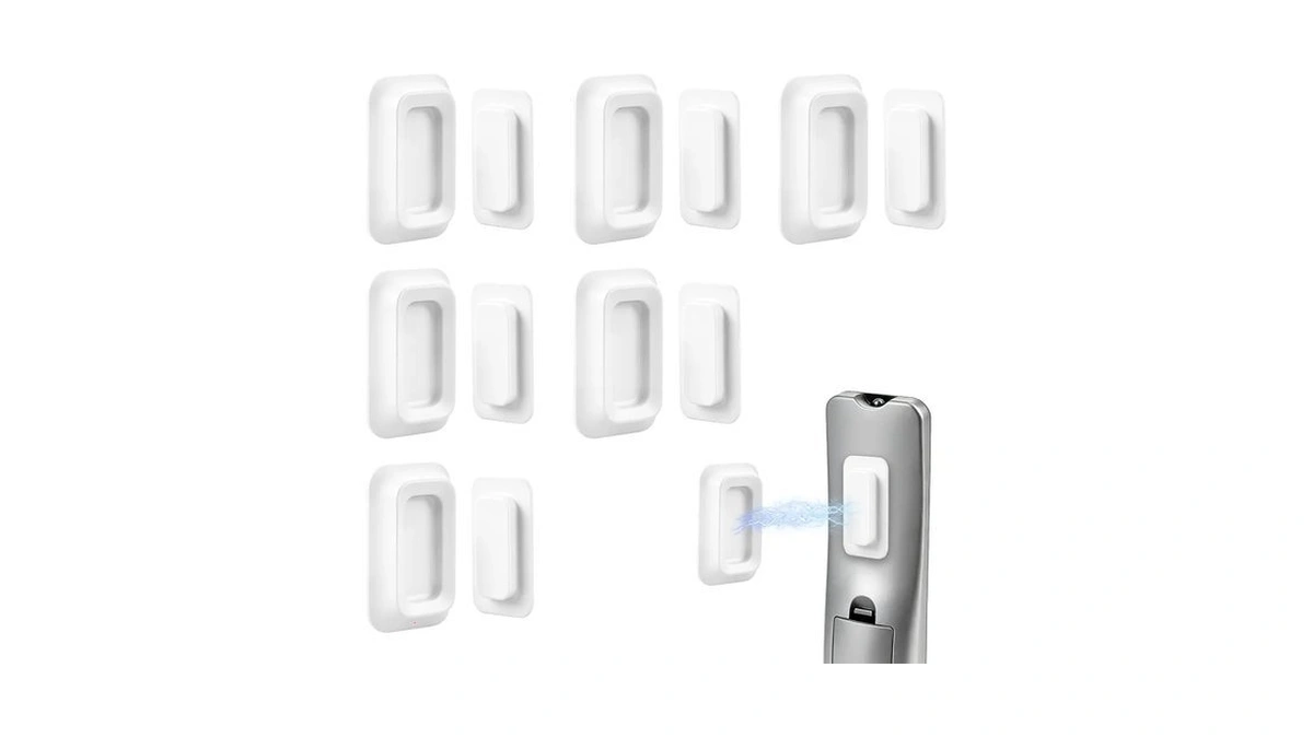 6-pack Silicone Magnetic Remote Control Holder Wall Mount For Tv/fan/ac