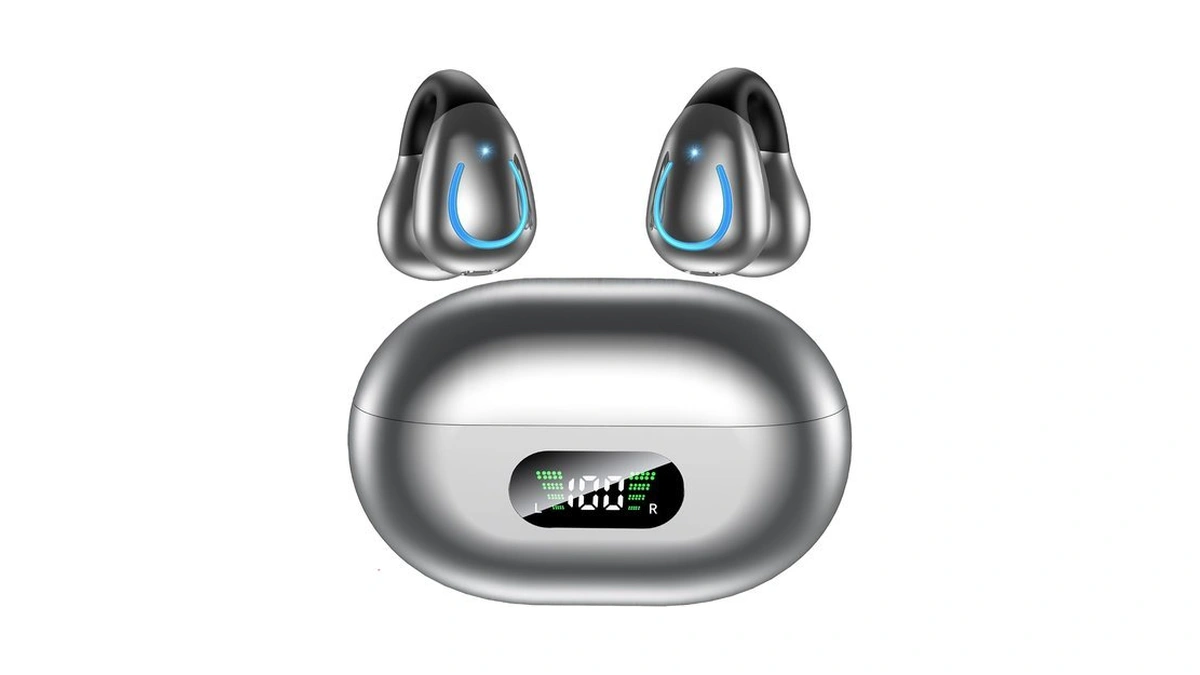 Boytond Ultra Open Ear Earbuds,clip On Headphones Comfort For All