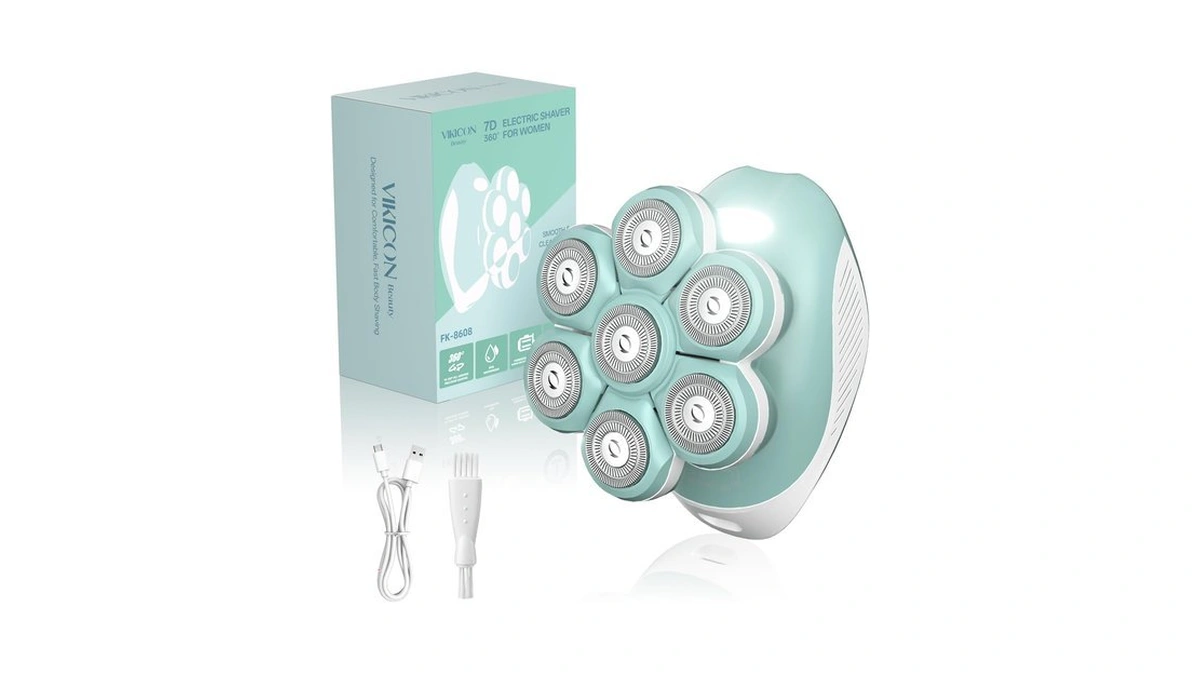 Vikicon 7d Electric Razors For Women Full Body, Smooth Painless