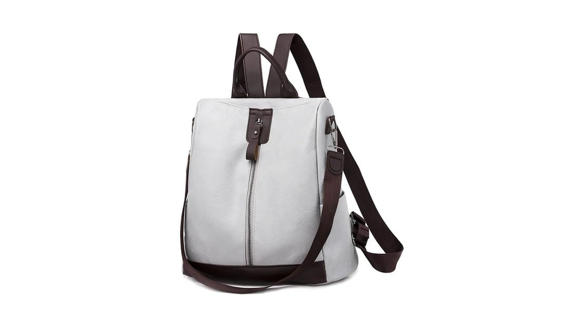 Women Backpack Anti-theft Daypack Shoulder Bag With Earphone Hole Ladies