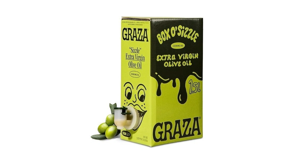 Graza Sizzle Extra Virgin Olive Oil, Cooking Oil - High