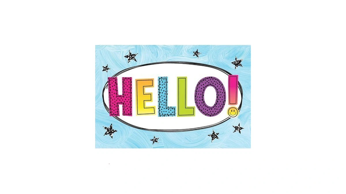 Teacher Created Resources Brights 4ever Hello Postcards (tcr6931)