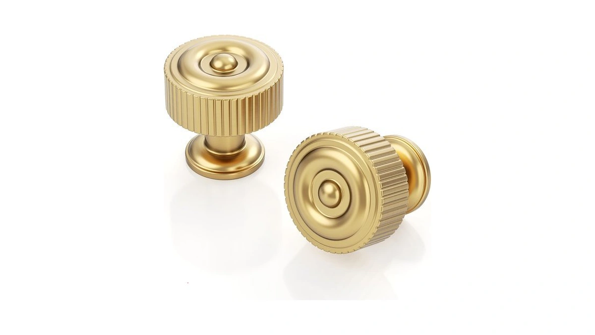 Asidrama 10 Pack Champagne Bronze Cabinet Knobs Kitchen Drawer Champagne