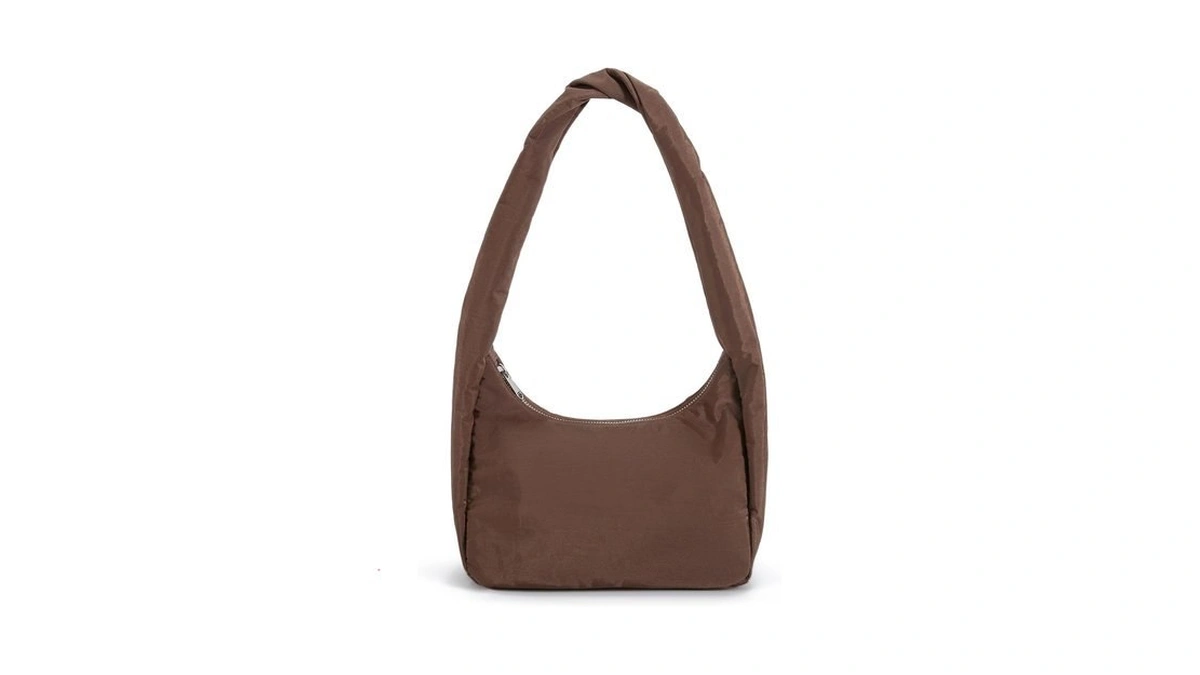 Hibear Slouchy Shoulder Bag Small Nylon Meringue Bag For Women