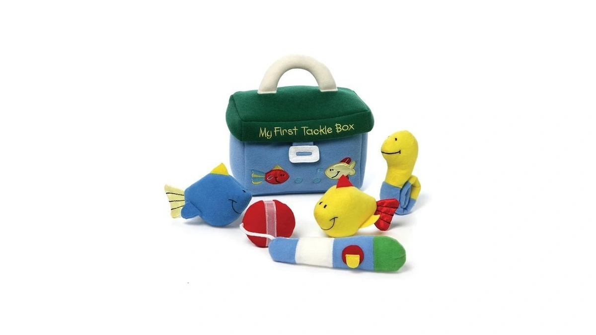 Gund Baby My First Tackle Box 5-piece Sensory Plush Toy