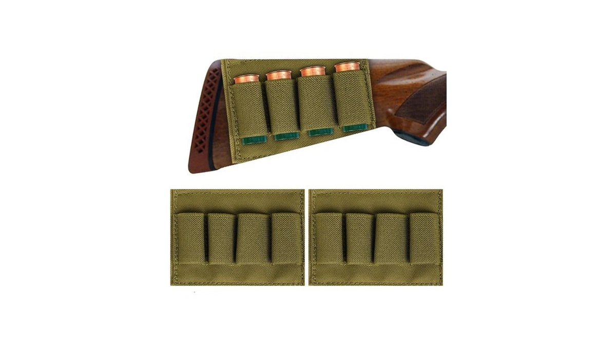 4 Rounds Tactical Shotgun Shell Holder Bullet Holder For Rifle