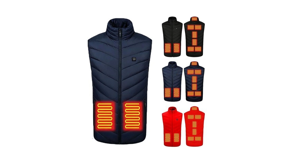 Heated Vest For Men & Women 9 Heating Zones Electric