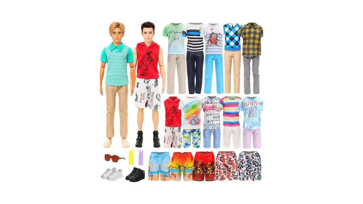 Lot 16 Pcs Doll Clothes And Accories For 12 Inch