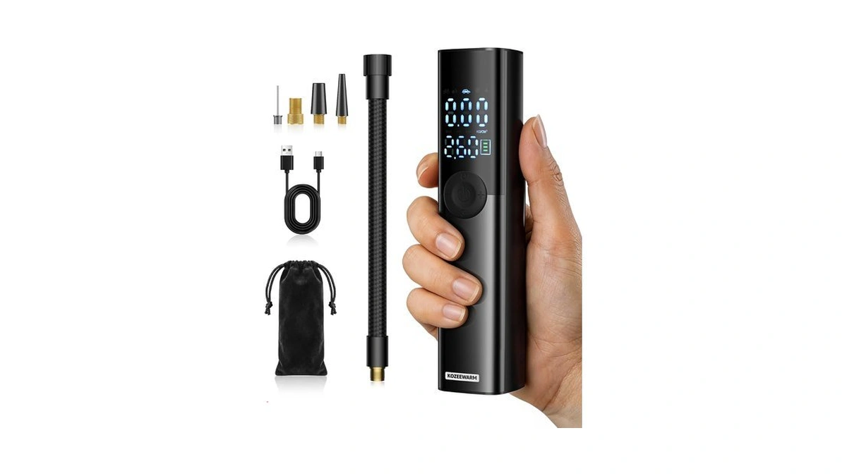 Tire Inflator Portable Air Compressor For Car, Motocycle, Bike Inflatables