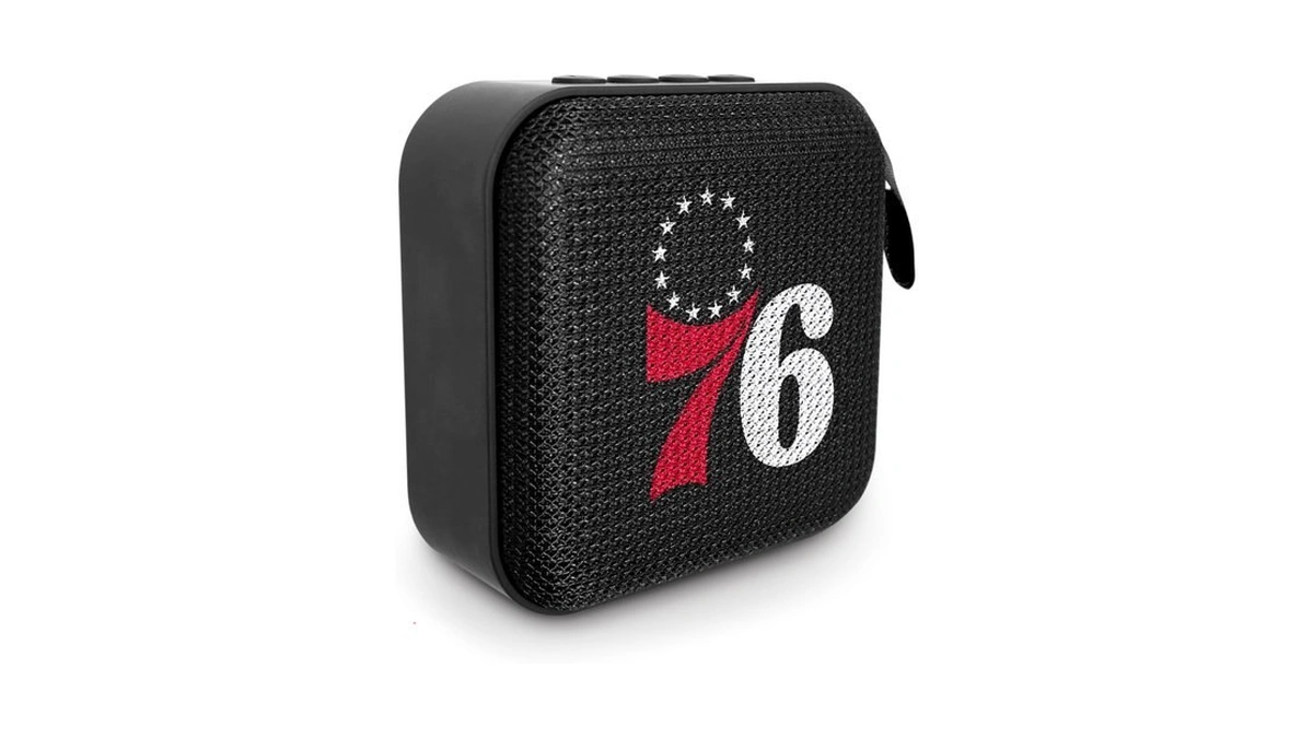 Soar Nba Mini Wireless Bluetooth Speaker, Philadelphia 76ers