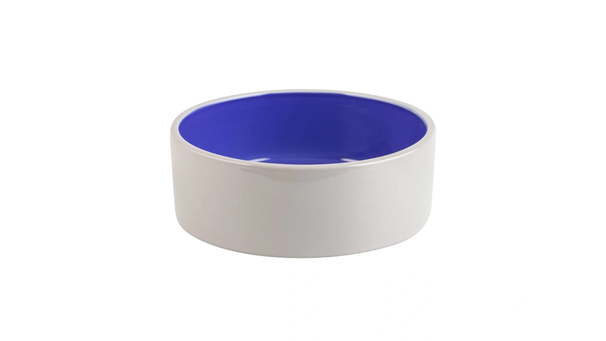 Spot Ceramic Stoneware- Pet Bowl For Medium And Large Dogs,
