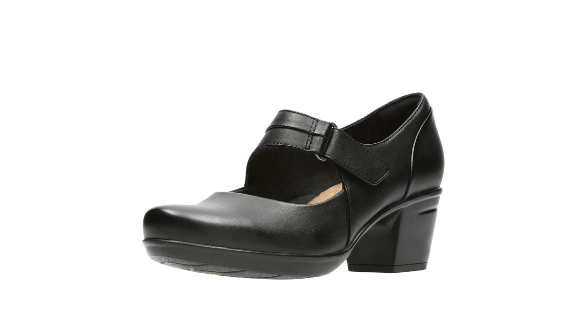 Clarks Emslie Lulin Black 10 A - Narrow