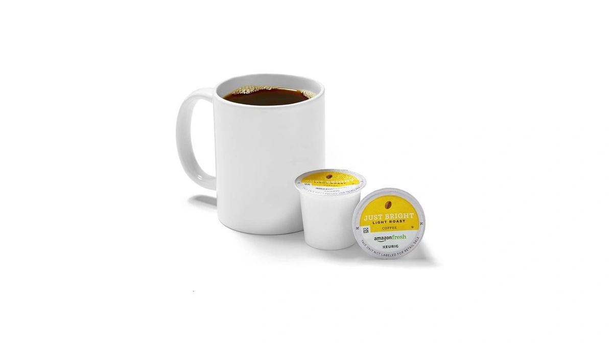 Amazonfresh 80 Ct. K-cups, Just Bright Light Roast, Keurig K-cup