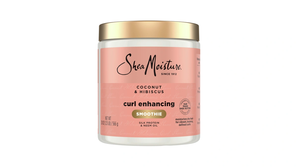 Shea Moisture Curl Enhancing Smoothie Hair Cream For Thick, Curly