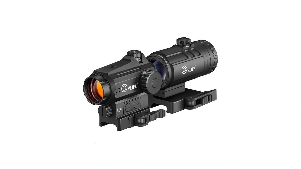 Cvlife Eagletalon Multi Reticle Red Dot And 3x Magnifier Combo