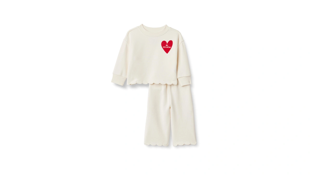 Amazon Essentials X Sofia Grainge Unisex Babies' French Terry Pant