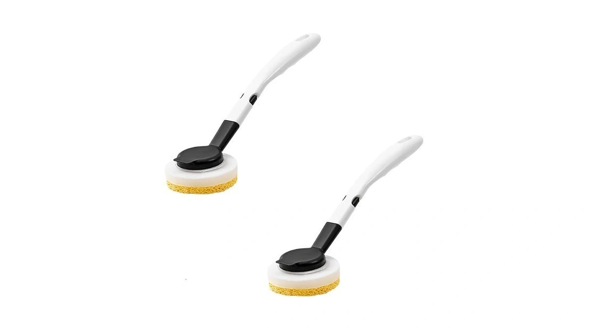 Dish Cleaning Tools, 2 Pcs Soft Texture Ergonomics Pp Plastic