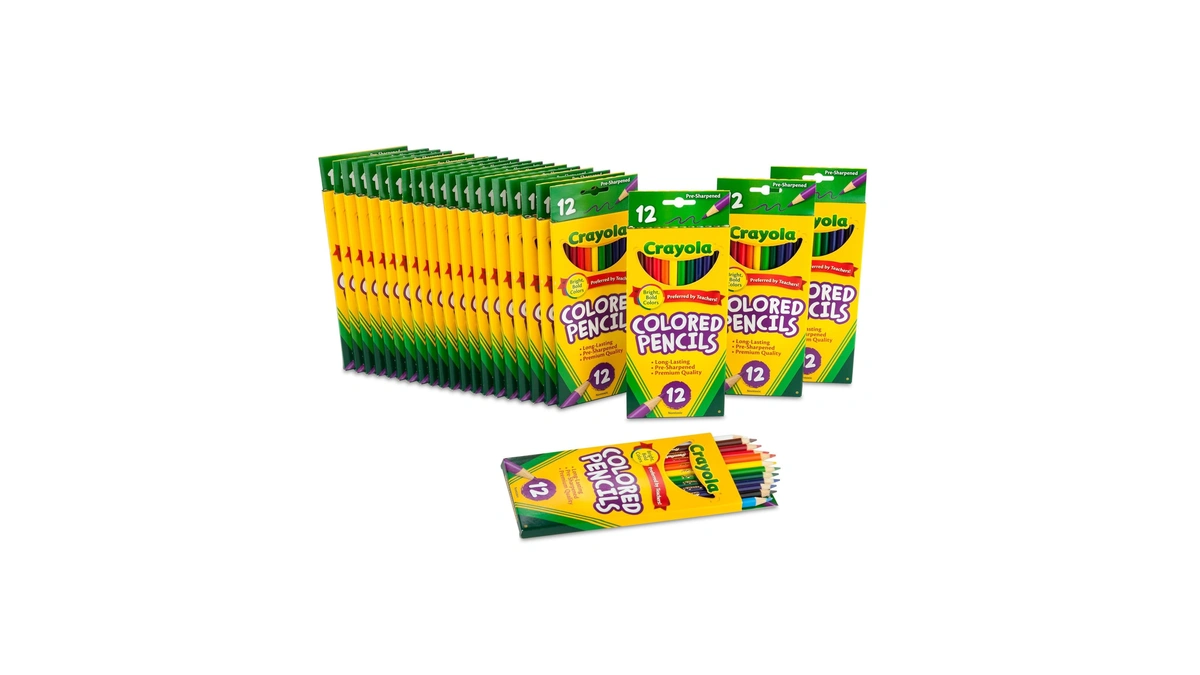 Crayola Bulk Colored Pencils For Kids (24pk), Teacher Classroom Must