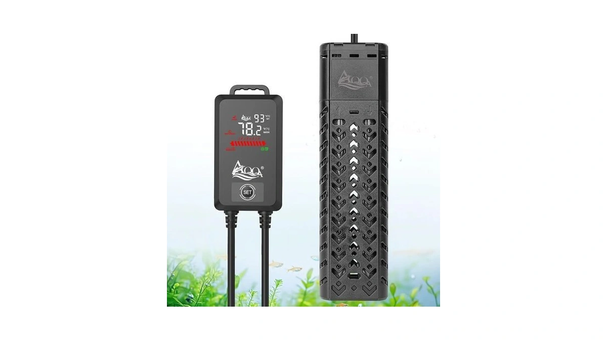 Aqqa Fish Tank Heater 1200w For 170-290 Gallon