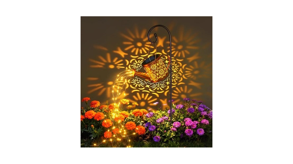 Solar Watering Can Lights Solar Lights Outdoor Waterproof Garden Decor