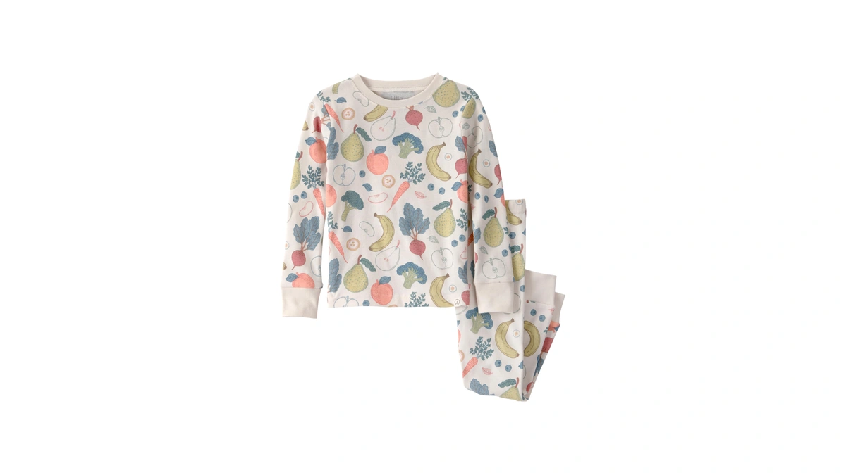 Little Planet By Carter's Neutral 2-piece Pajamas Made With Organic