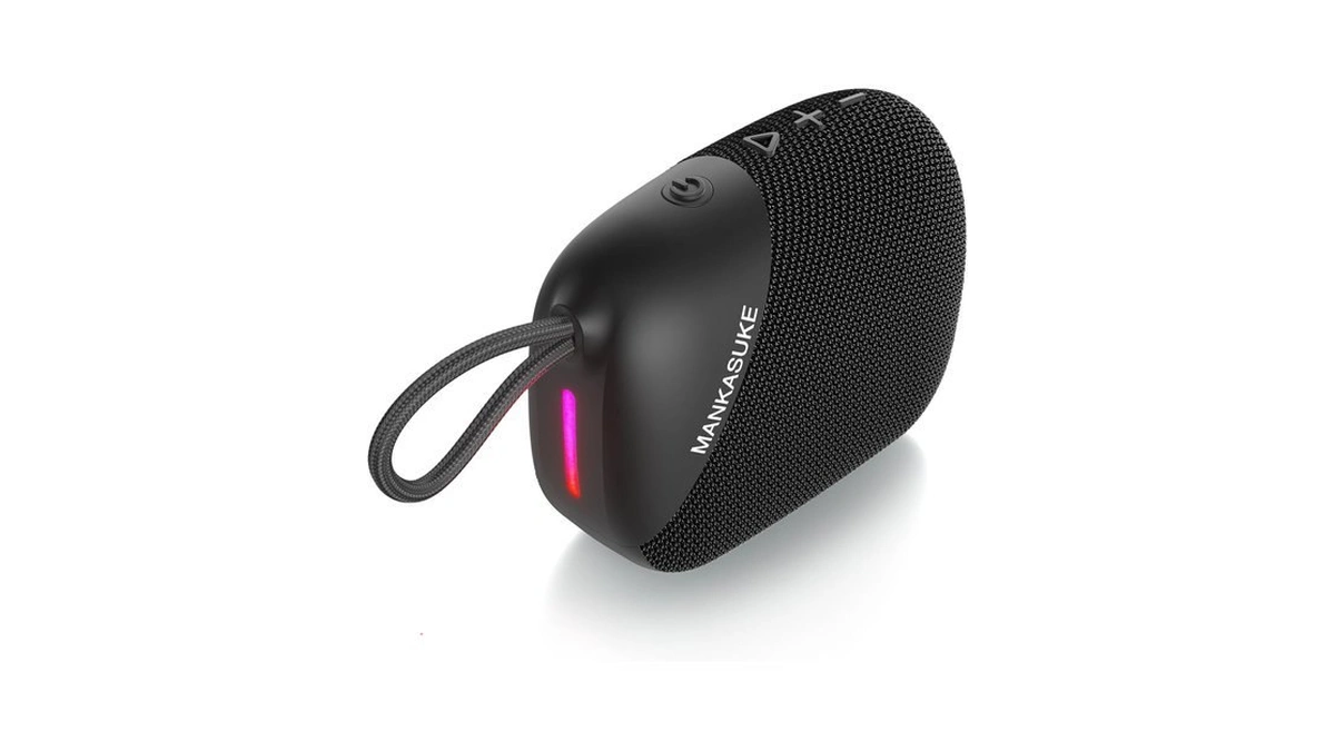 Mankasuke M6 Magnetic Bluetooth Speaker For Golf Cart, Black