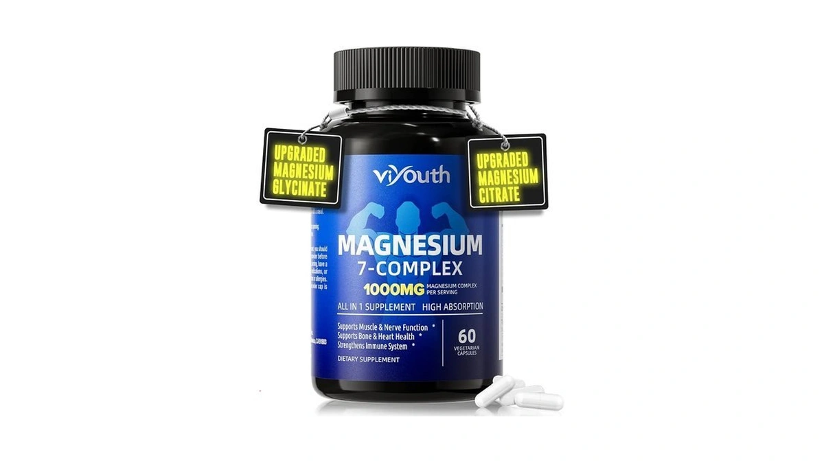 Magnesium 7 Complex Supplement, 7 Forms Of Magnesium For Sleep