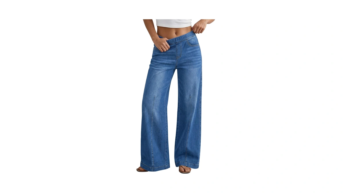 Grapent Womans' Stretch Jeans Cute Jeans Pant High Waist Classic