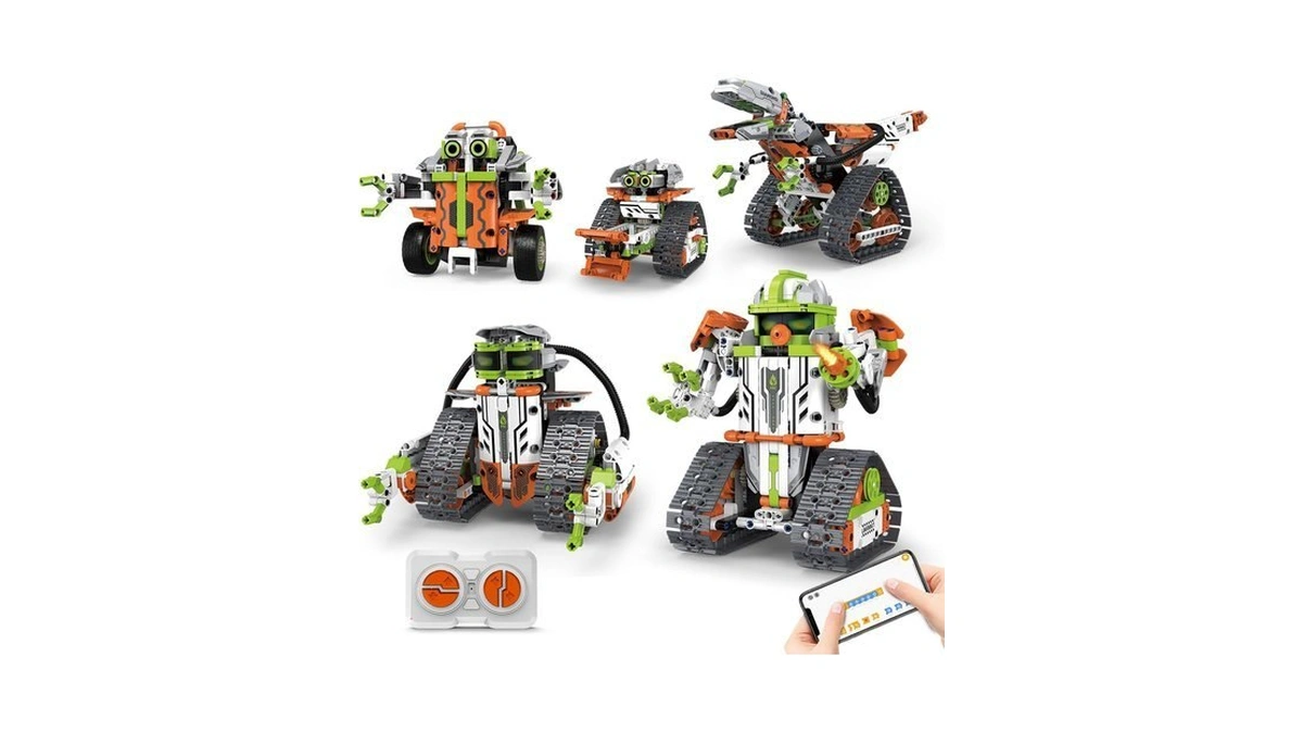 Outogo Stem Robot Building Kit With Remote Control For Boys