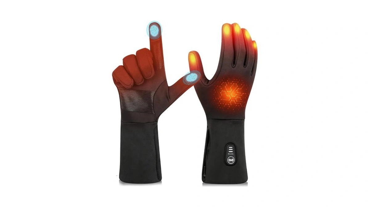 Heated Glove Liners For Men Women, Electric Battery Thin Heated