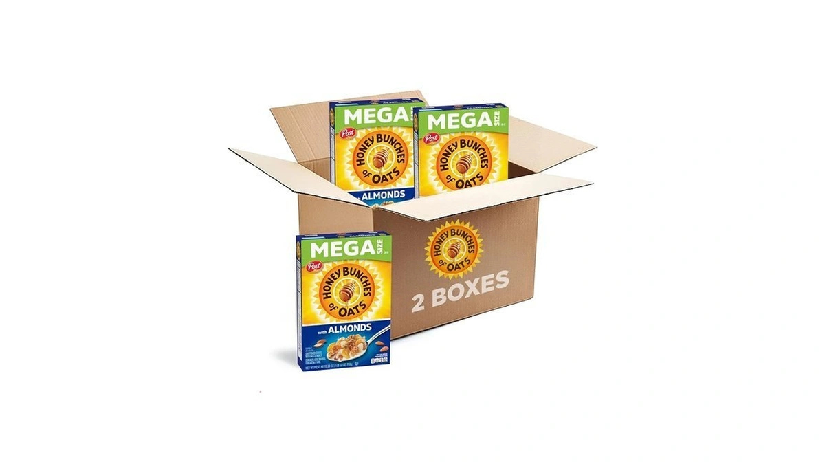 Honey Bunches Of Oats With Almonds Breakfast_cereal, Honey Almond Cereal